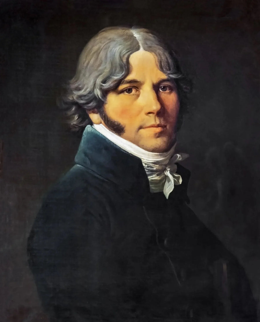 Portret van Joseph Ingres, vader van de kunstenaar - Jean-Auguste-Dominique Ingres