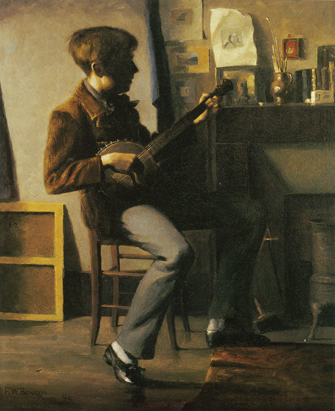 Portret van Joseph Lindon Smith - Frank Weston Benson
