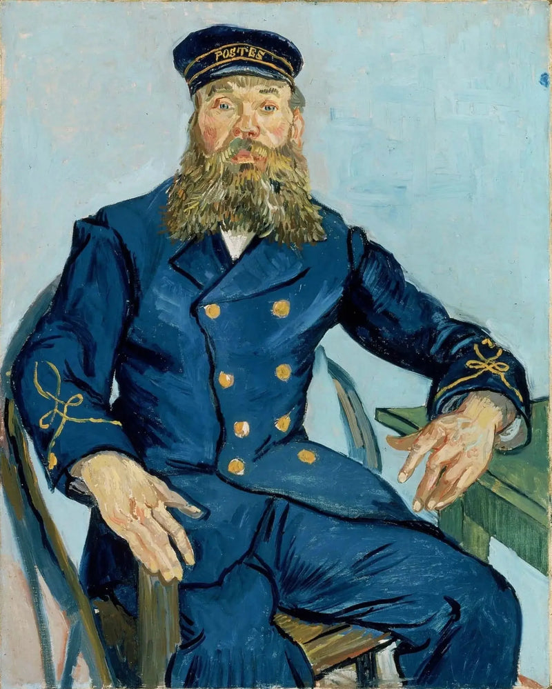 Portret van Joseph Roulin - Vincent van Gogh