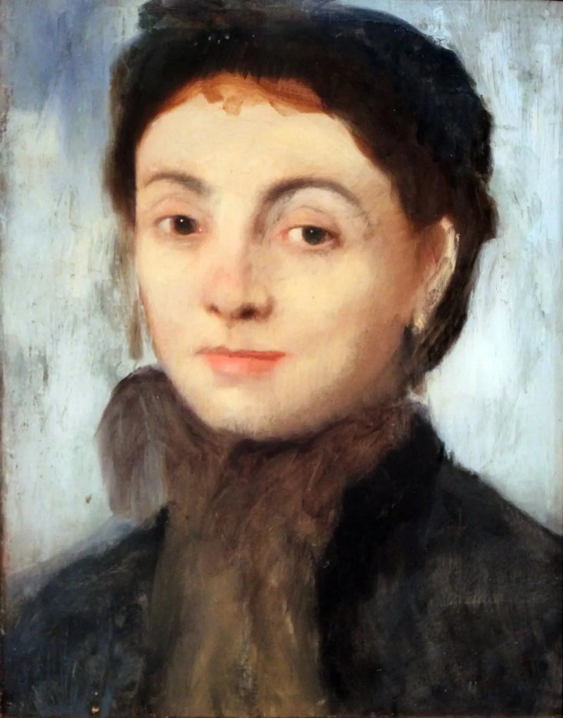 Portret van Joséphine Gaujelin - Edgar Degas