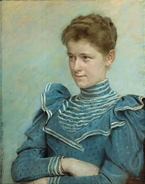 Portret van Julie Reinhard, née Vett. - Peder Severin Krøyer