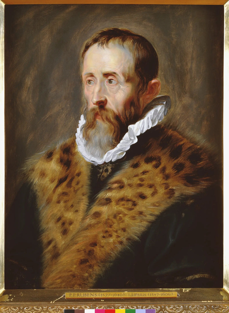 Portret van Justus Lipsius - Peter Paul Rubens