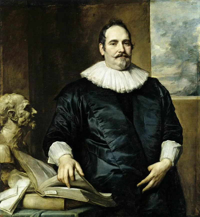 Portret van Justus van Meerstraeten, echtgenoot van Elisabeth van Assche - Antoine van Dyck

Source:
Portrait de Justus van Meerstraeten, époux d'Elisabeth van Assche - Antoine van Dyck