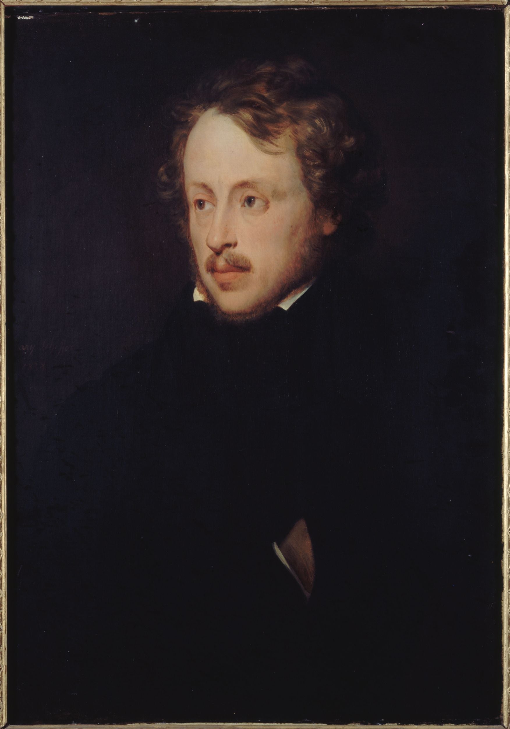 Portrait de Karel Arnoldus Scheffer - Ary Scheffer - Alpha Reproduction
