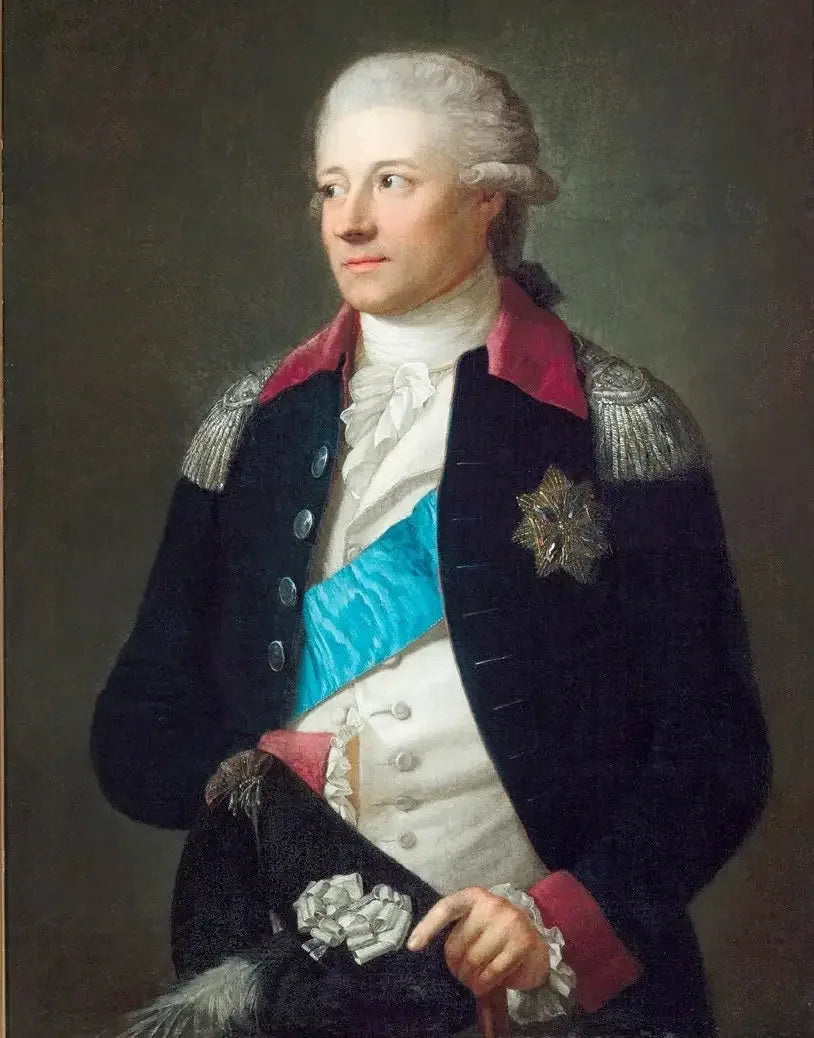 Portrait de Kazimierz Rzewuski - Anton Graff image 1 copie de tableau peinte à la main
