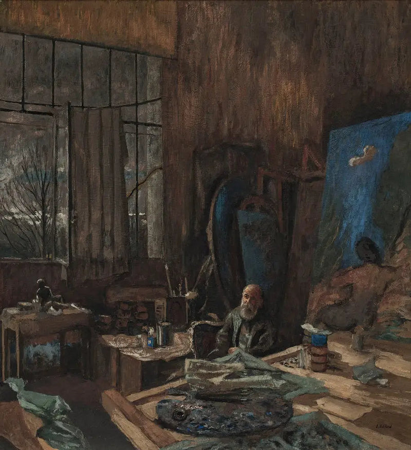Portret van Kerr-Xavier Roussel - Édouard Vuillard