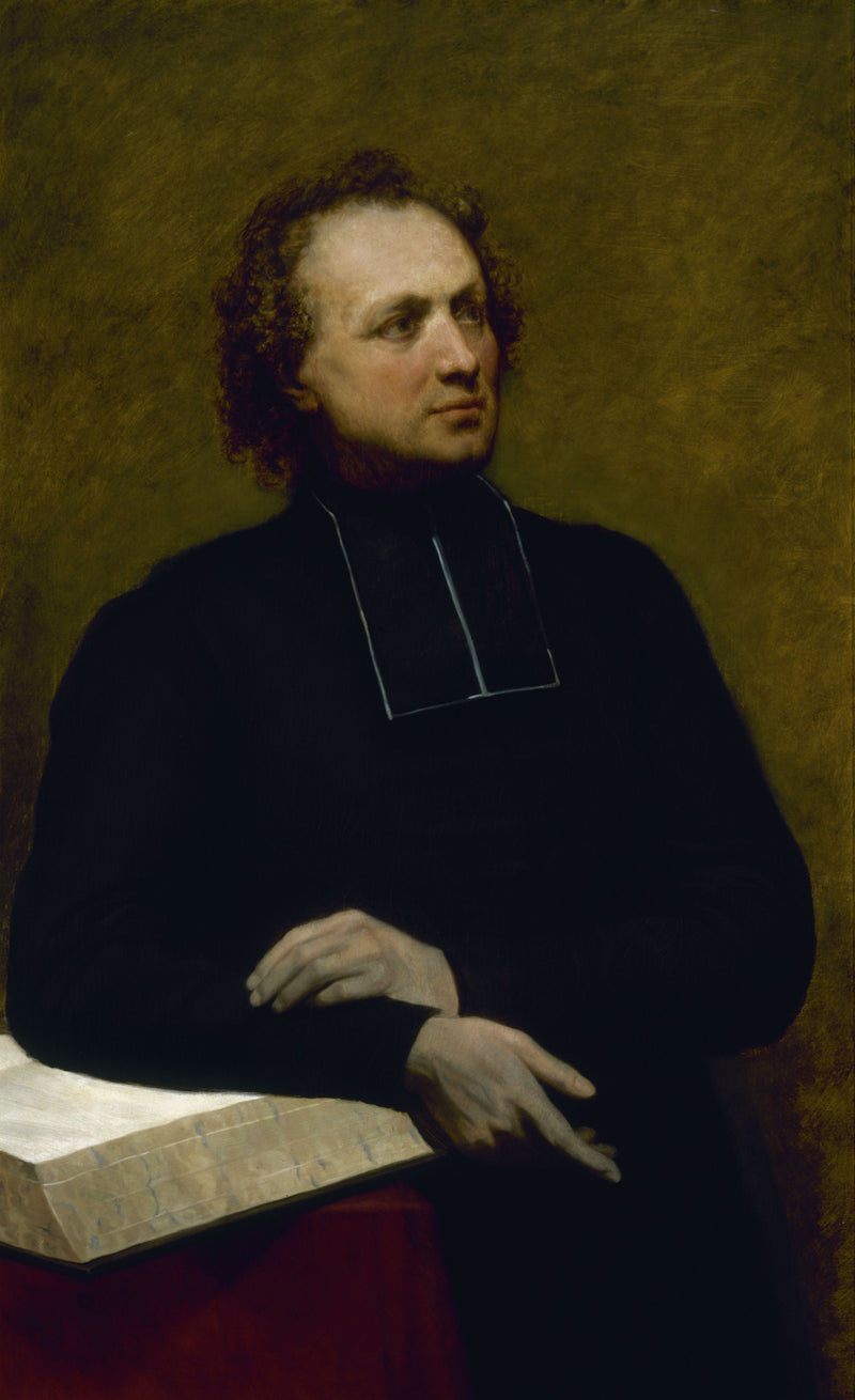 Portret van abt Gaspard Deguerry - Ary Scheffer