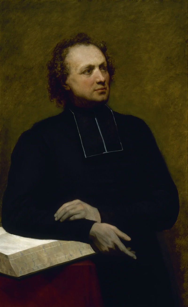 Portret van abt Gaspard Deguerry - Ary Scheffer