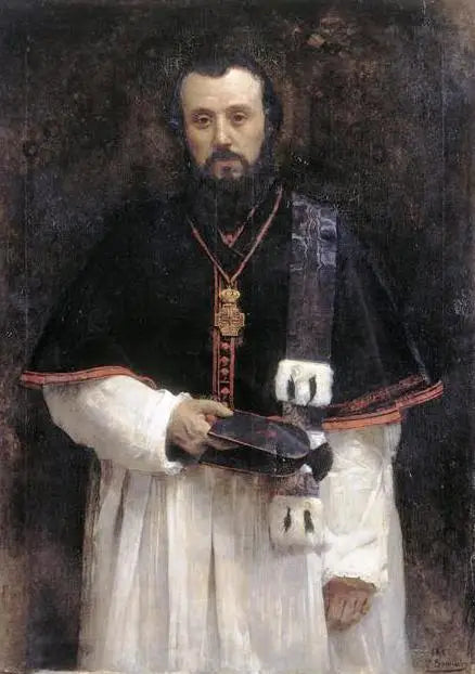Portret van de abt Lavigerie - Léon Bonnat