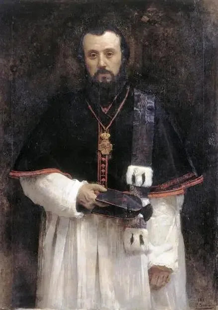Portret van de abt Lavigerie - Léon Bonnat
