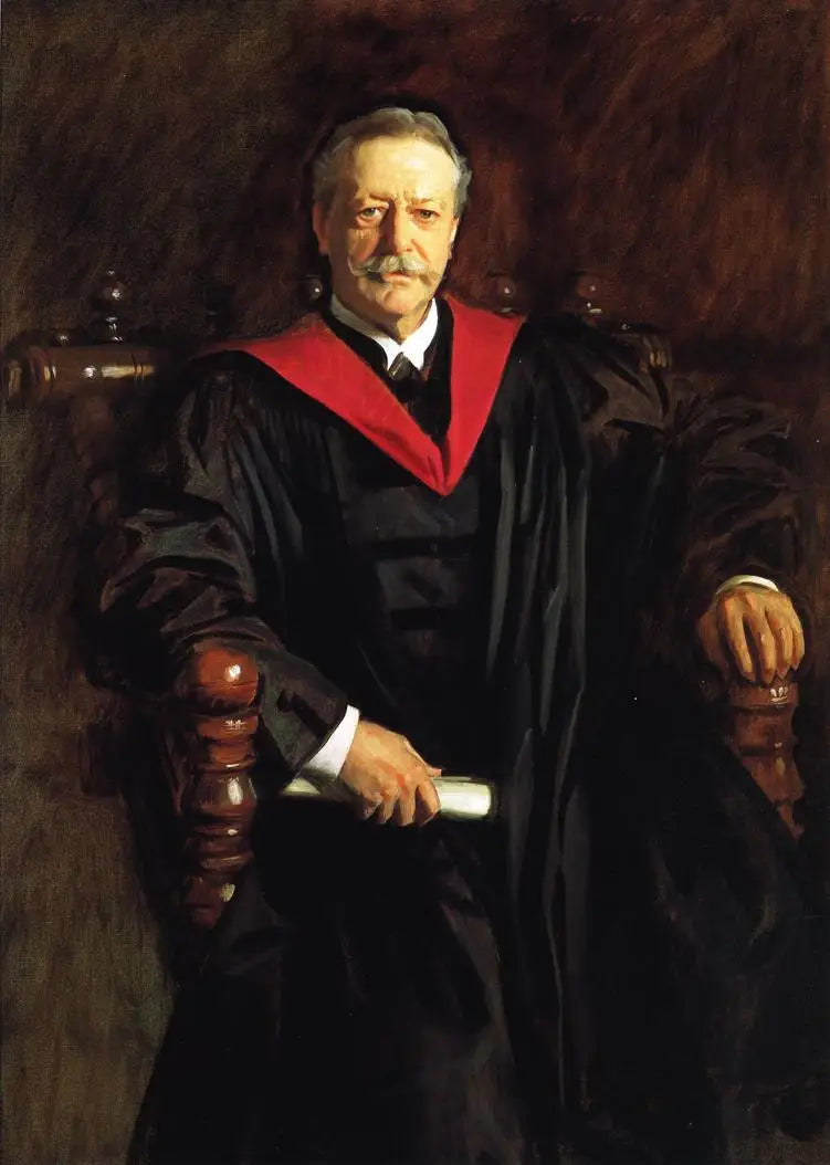 Portret van abt Lawrence Lowell - John Singer Sargent