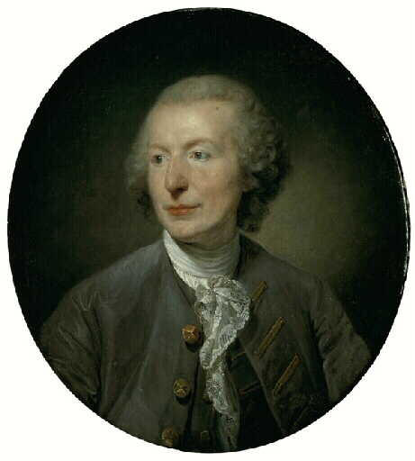 Portret van abt Louis Gougenot - Jean-Baptiste Greuze