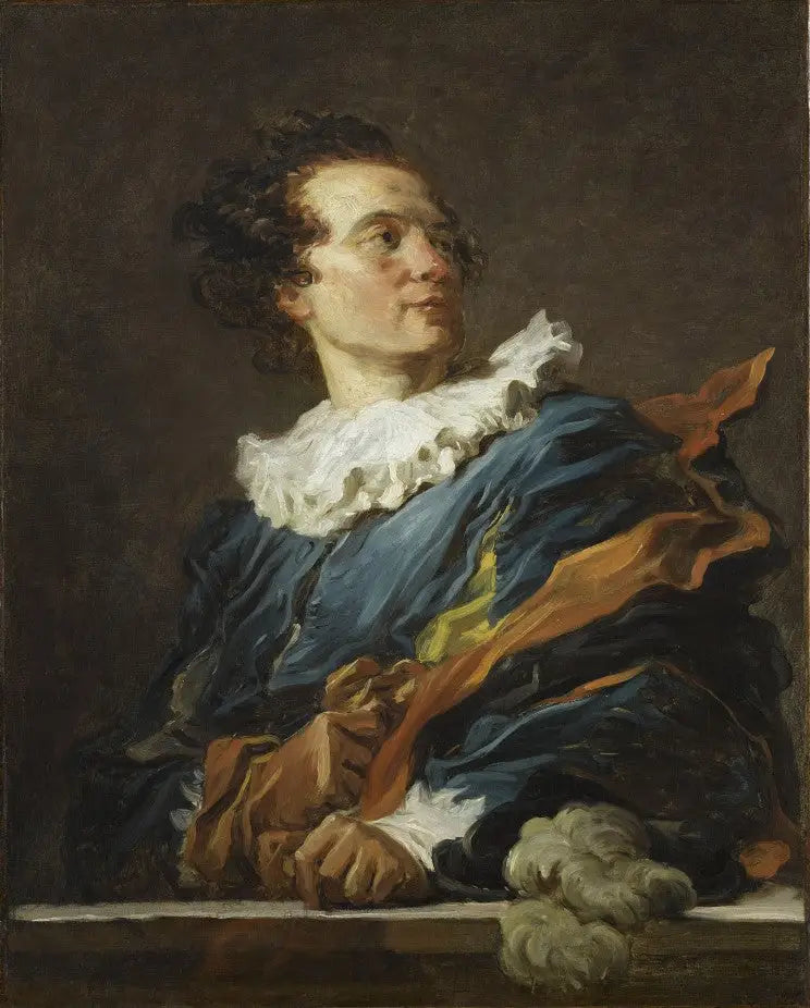 Portret van de abt de Saint-Non - Jean-Honoré Fragonard
