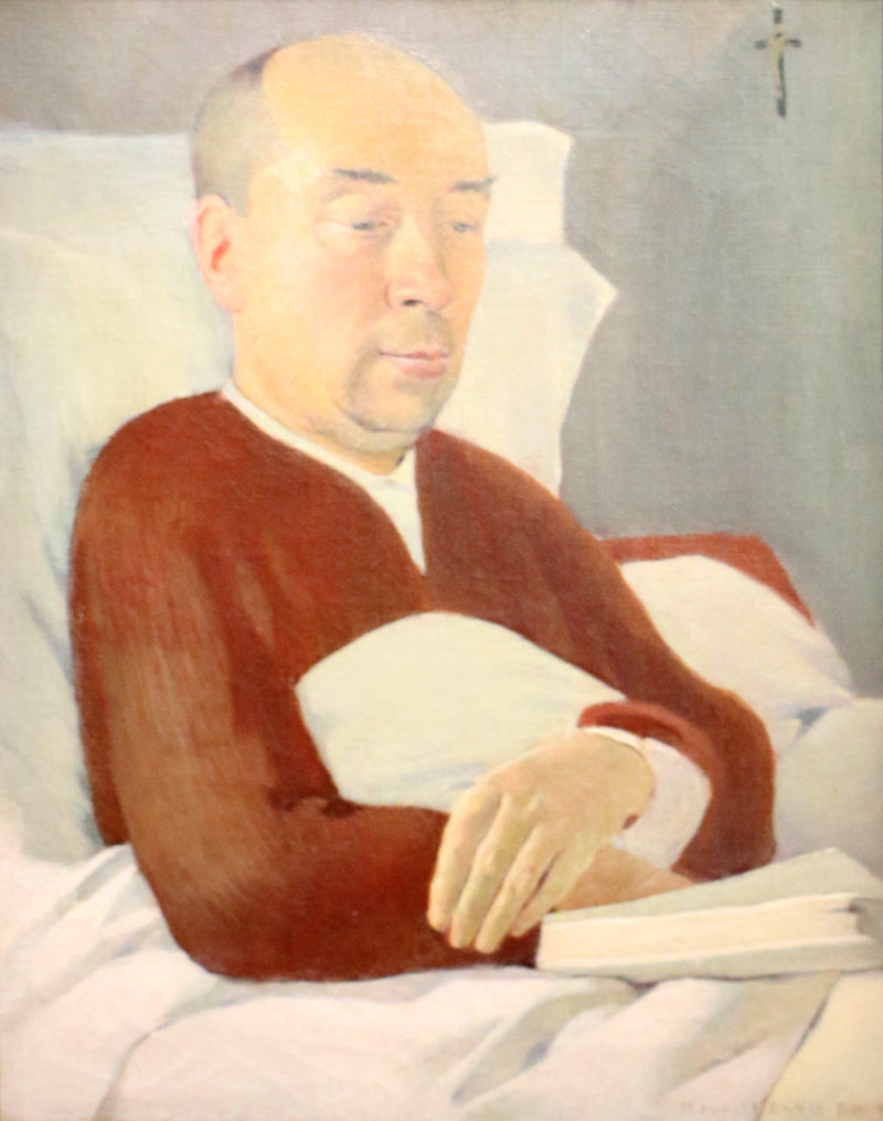 Portret van abt Vallet - Maurice Denis