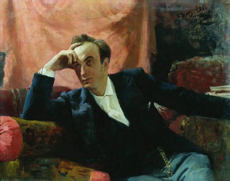 Portret van de acteur Grigori Grigorievitsj Ghe - Ilya Repin