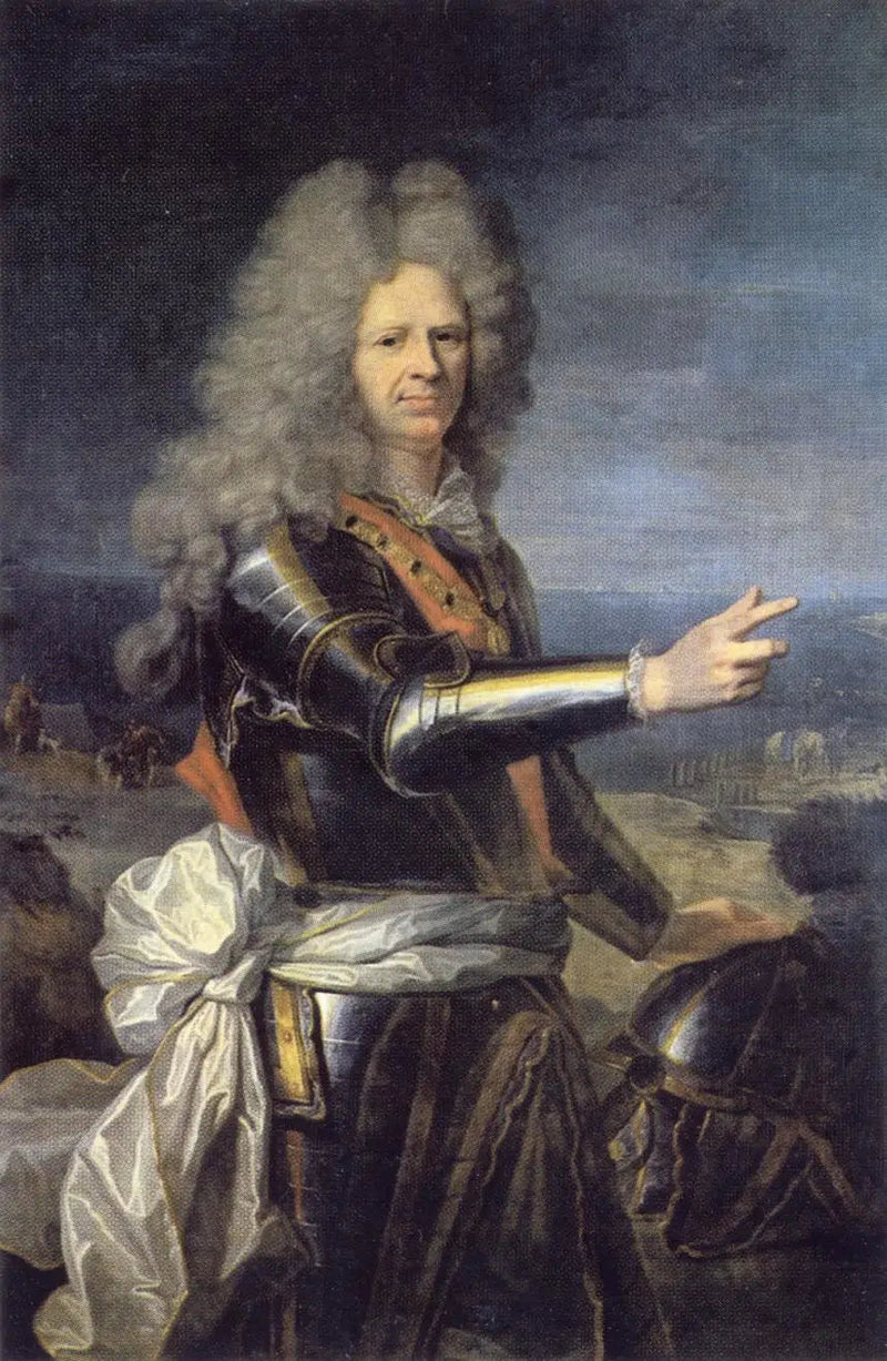 Portret van admiraal Ducasse - Hyacinthe Rigaud