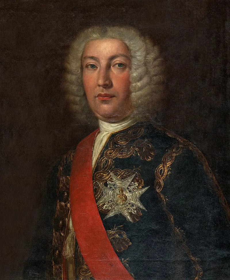 Portret van de Spaanse admiraal José Navarro - Rafael Tejeo
