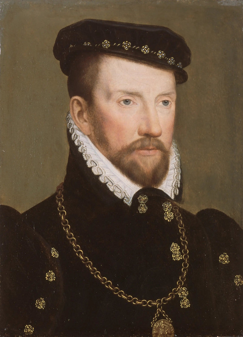 Portret van admiraal Gaspard II de Coligny - François Clouet

Source:
Portrait de l'Amiral Gaspard II de Coligny - François Clouet