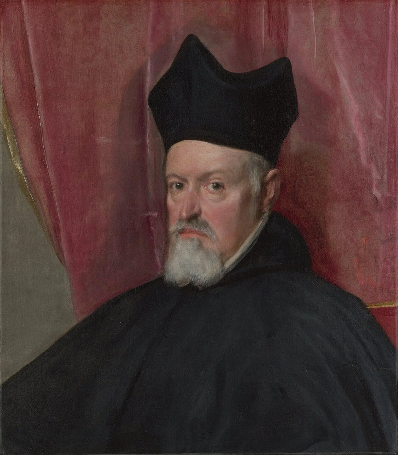 Portret van de aartsbisschop Fernando de Valdés - Diego Velázquez