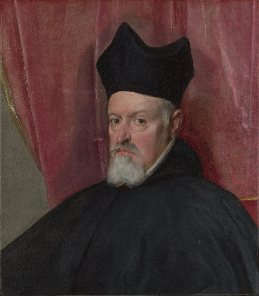Portret van de aartsbisschop Fernando de Valdés - Diego Velázquez