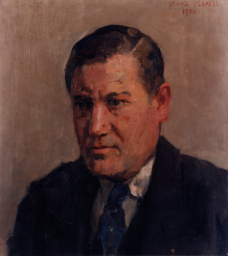 Portret van de architect Jan Wils (1891-1972) - Isaac Israëls