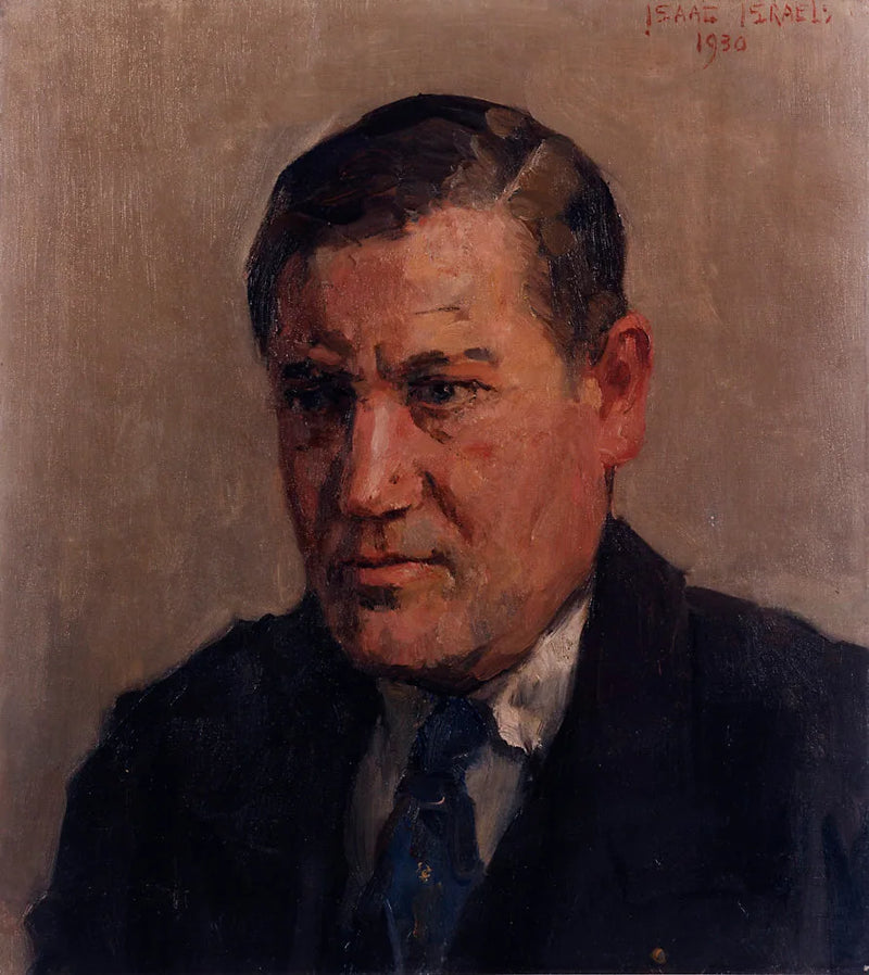 Portret van de architect Jan Wils (1891-1972) - Isaac Israëls