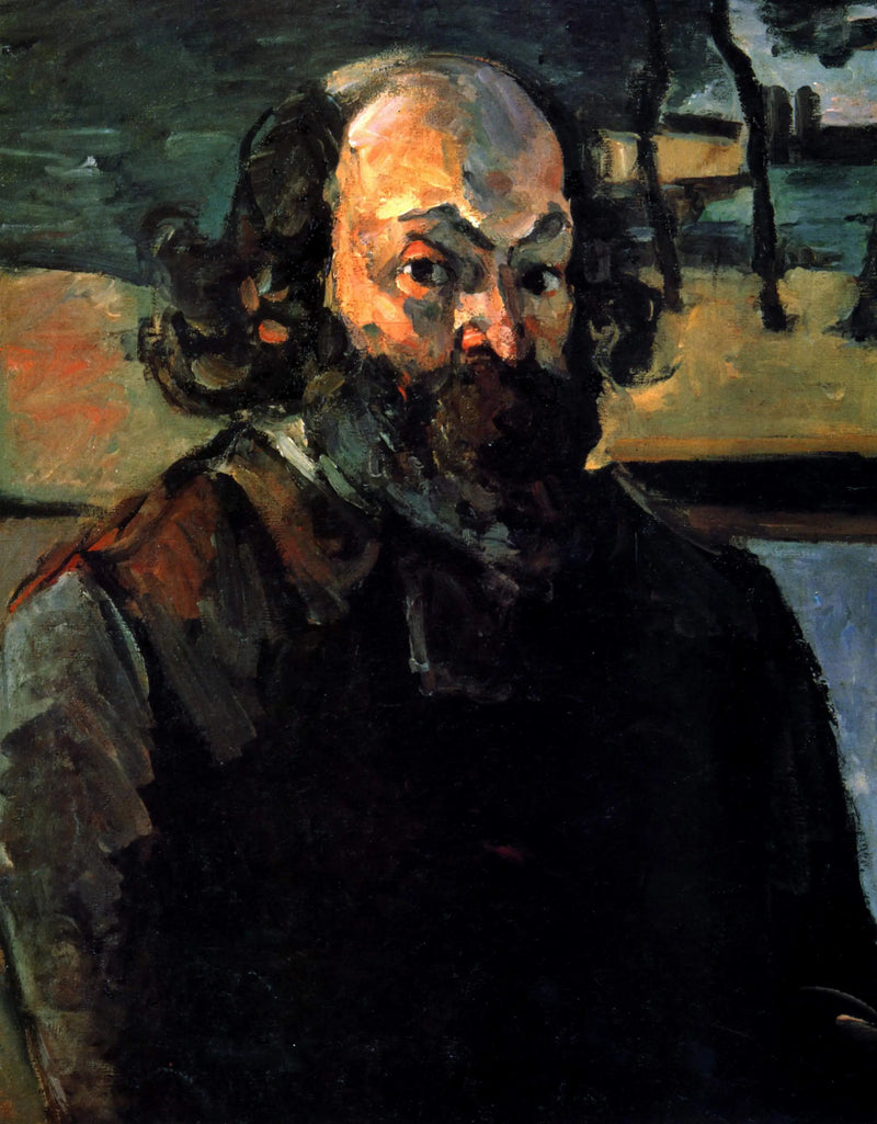 Portret van de kunstenaar - Paul Cézanne