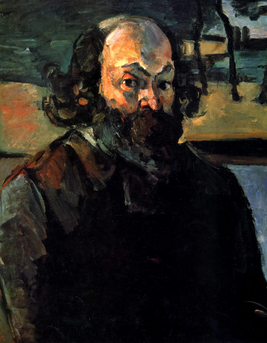 Portret van de kunstenaar - Paul Cézanne
