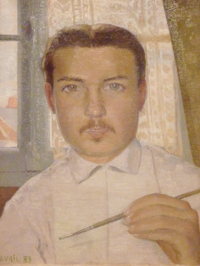Portret van de kunstenaar op achttienjarige leeftijd - Maurice Denis