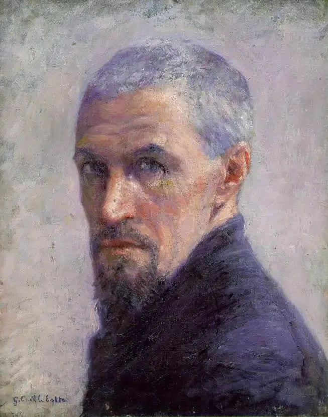 Portret van de kunstenaar - Gustave Caillebotte