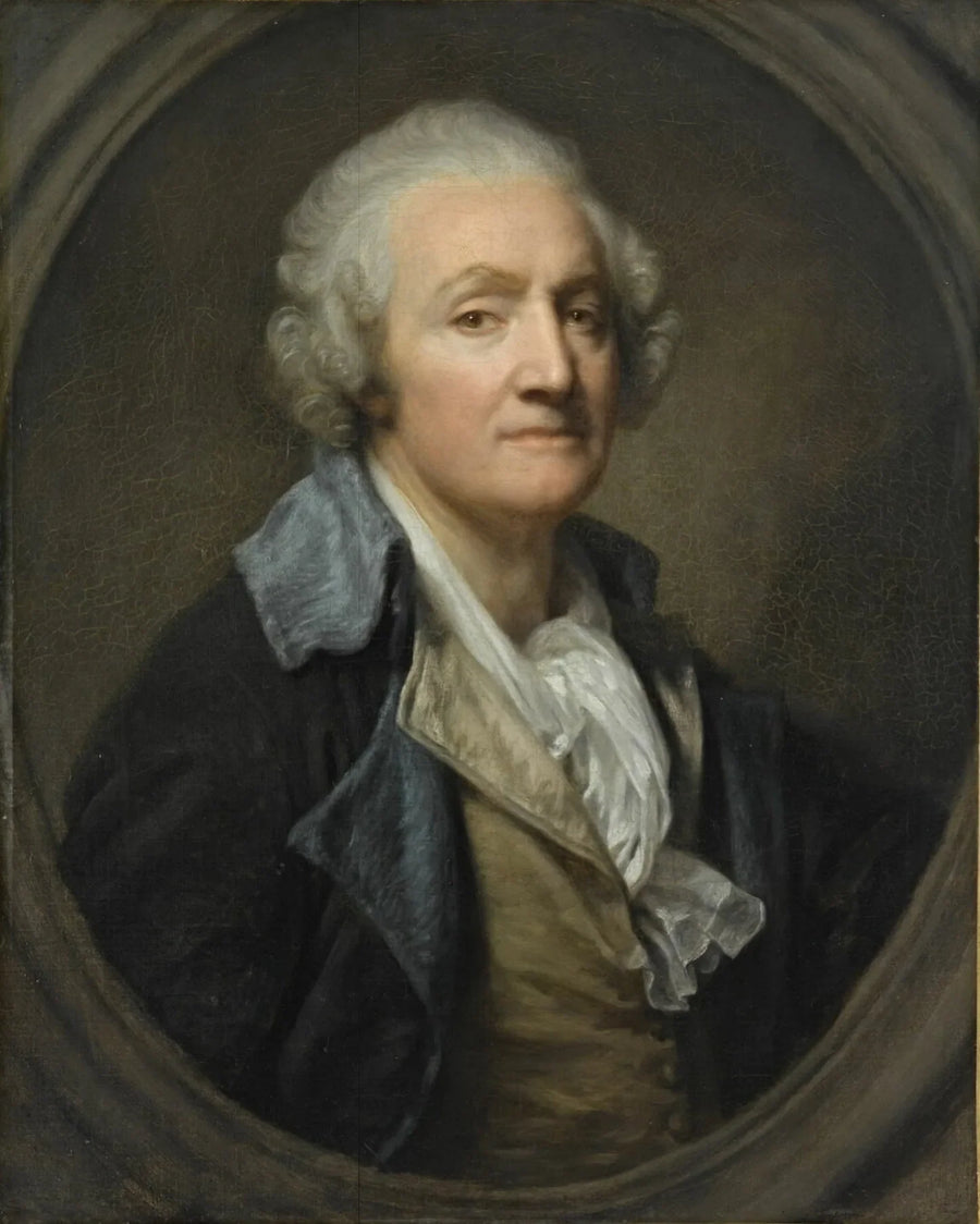 Portret van de kunstenaar - Jean-Baptiste Greuze