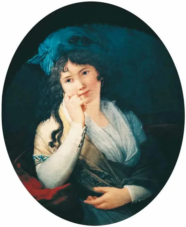 Portret van de kunstenaar - Marie-Guillemine Benoist