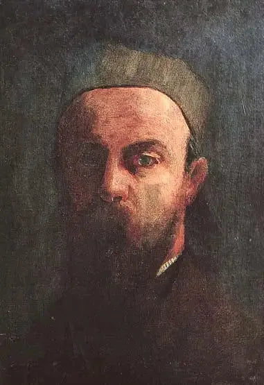 Portret van de kunstenaar - Odilon Redon