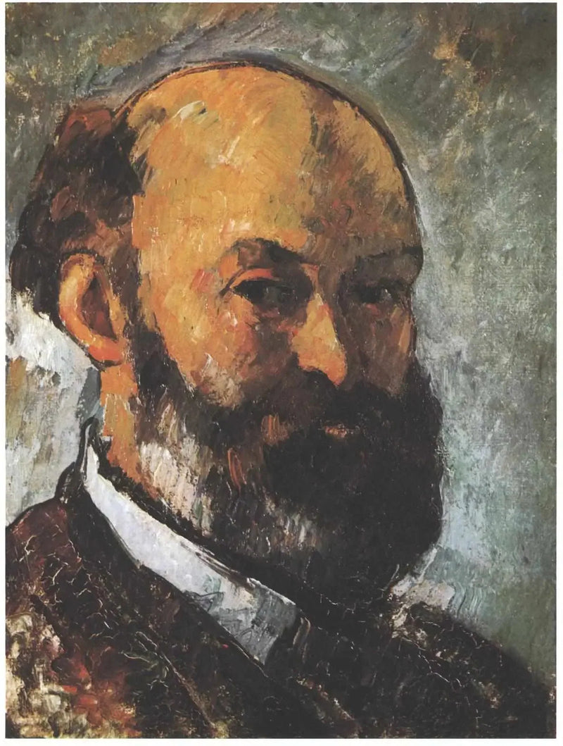 Portret van de kunstenaar - Paul Cézanne