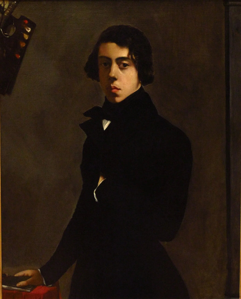 Portret van de kunstenaar - Théodore Chassériau