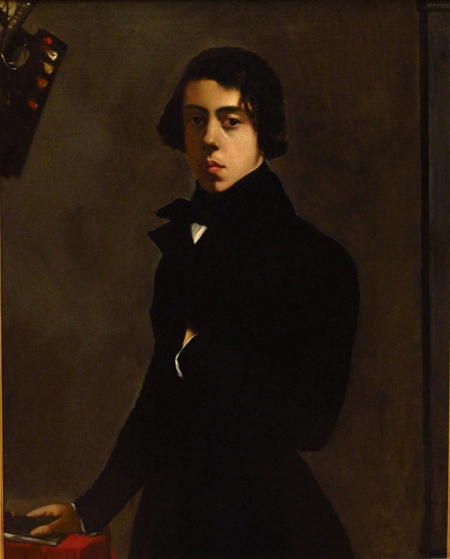 Portret van de kunstenaar - Théodore Chassériau