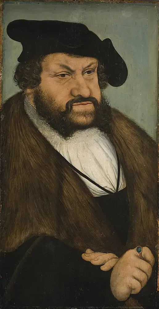 Portret van de kiezer Jean de Constant van Saksen (1468-1532) - Lucas Cranach de Oudere