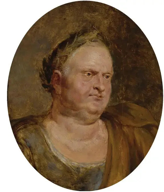 Portret van de Romeinse keizer Vitellius - Peter Paul Rubens