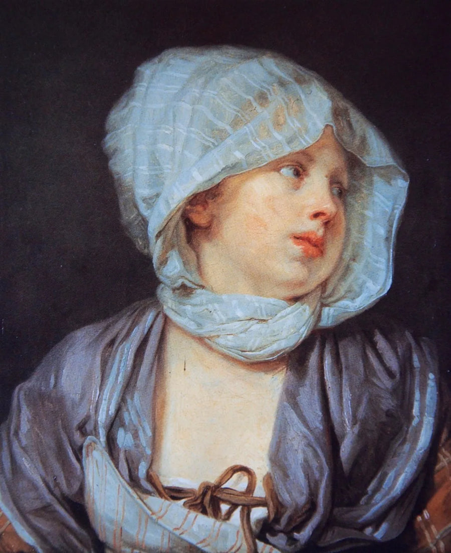 Portret van de echtgenote van de kunstenaar - Jean-Baptiste Greuze