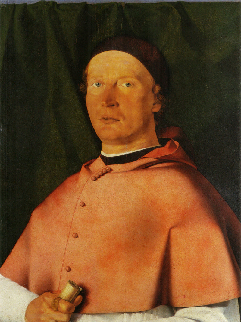 Portret van bisschop Bernardo de' Rossi - Lorenzo Lotto