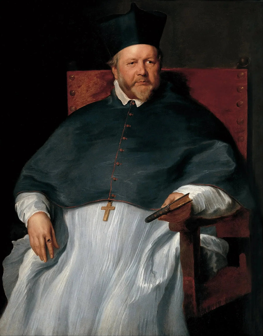 Portret van bisschop Joannes Malderus - Antoine van Dyck

Source:
Portrait de l'évêque Joannes Malderus - Antoine van Dyck