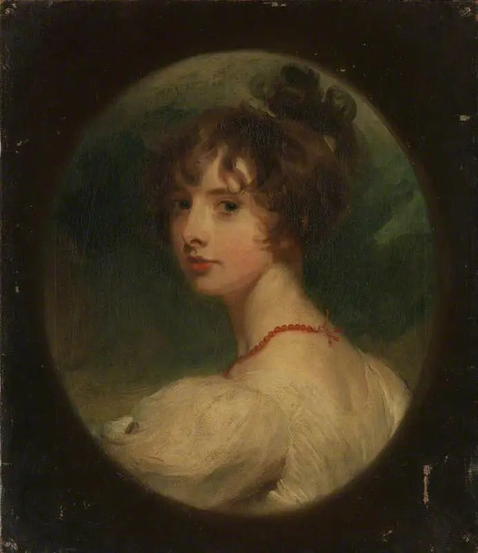 Portret van de Eervolle Emily Mary Lamb (1787-1869), toekomstige gravin Cowper en vicomtesse Palmerston - Thomas Lawrence