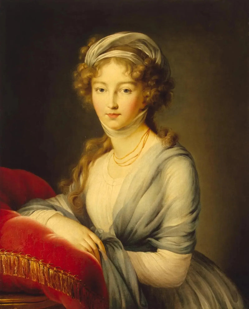 Portret van keizerin Elizaveta Aleksejevna - Élisabeth Vigée Le Brun

Source:
Portrait de l'impératrice Elizaveta Alekseyevna - Élisabeth Vigée Le Brun