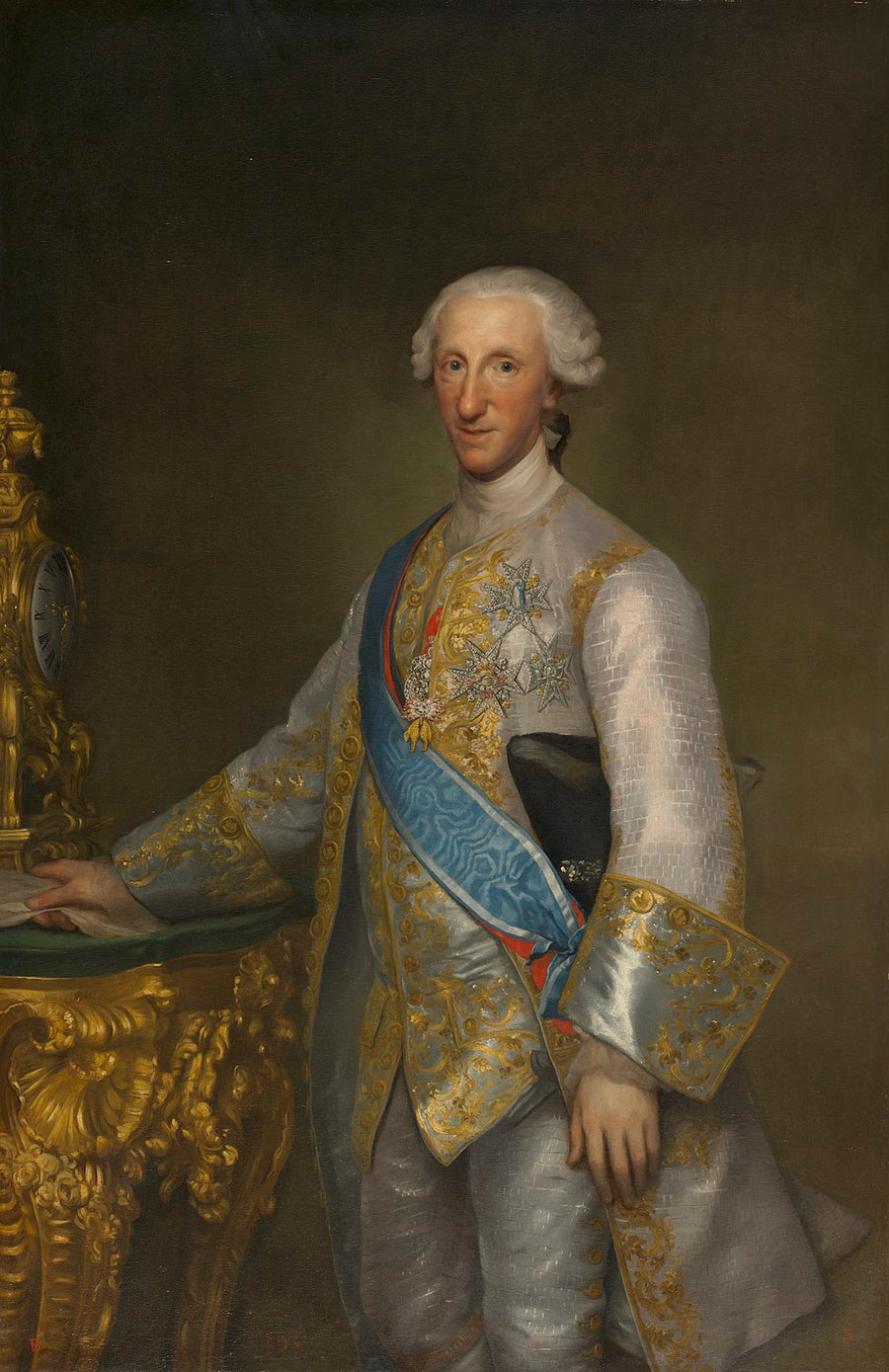 Portret van de jonge Don Luis de Bourbon - Anton Raphael Mengs