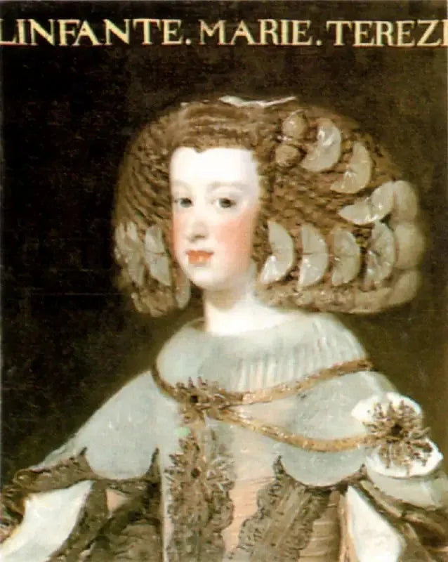 Portret van de prinses Maria Teresa - Diego Velázquez