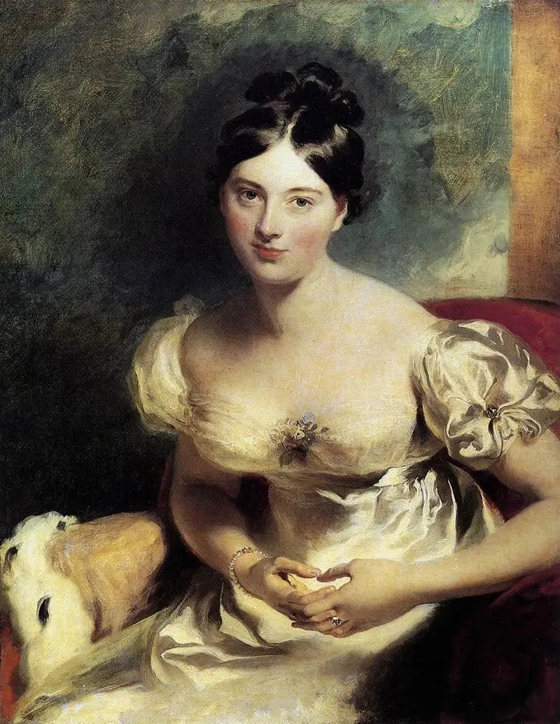 Portret van de gravin de Blessington - Thomas Lawrence