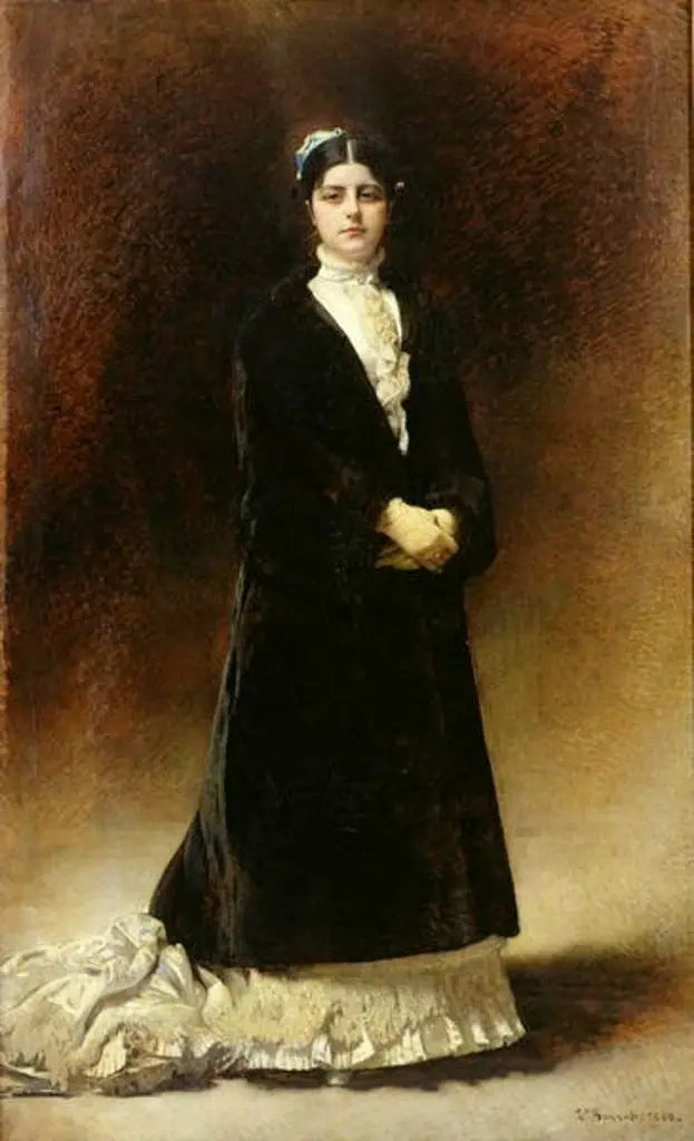 Portret van de gravin Emanuella Pignatelli Potocka - Léon Bonnat