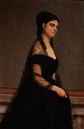Portret van gravin G. Tempestini - Giovanni Boldini