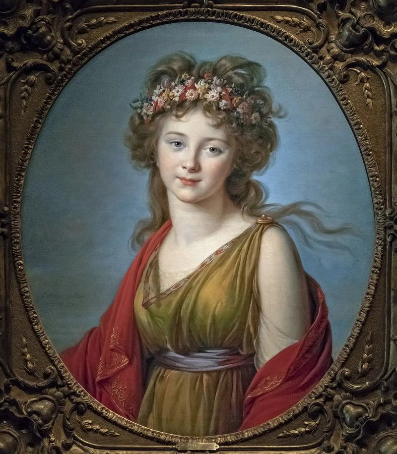 Portret van de gravin Kagenek en Flore - Élisabeth Vigeé Le Brun

Source:
Portrait de la comtesse Kagenek en Flore - Élisabeth Vigée Le Brun