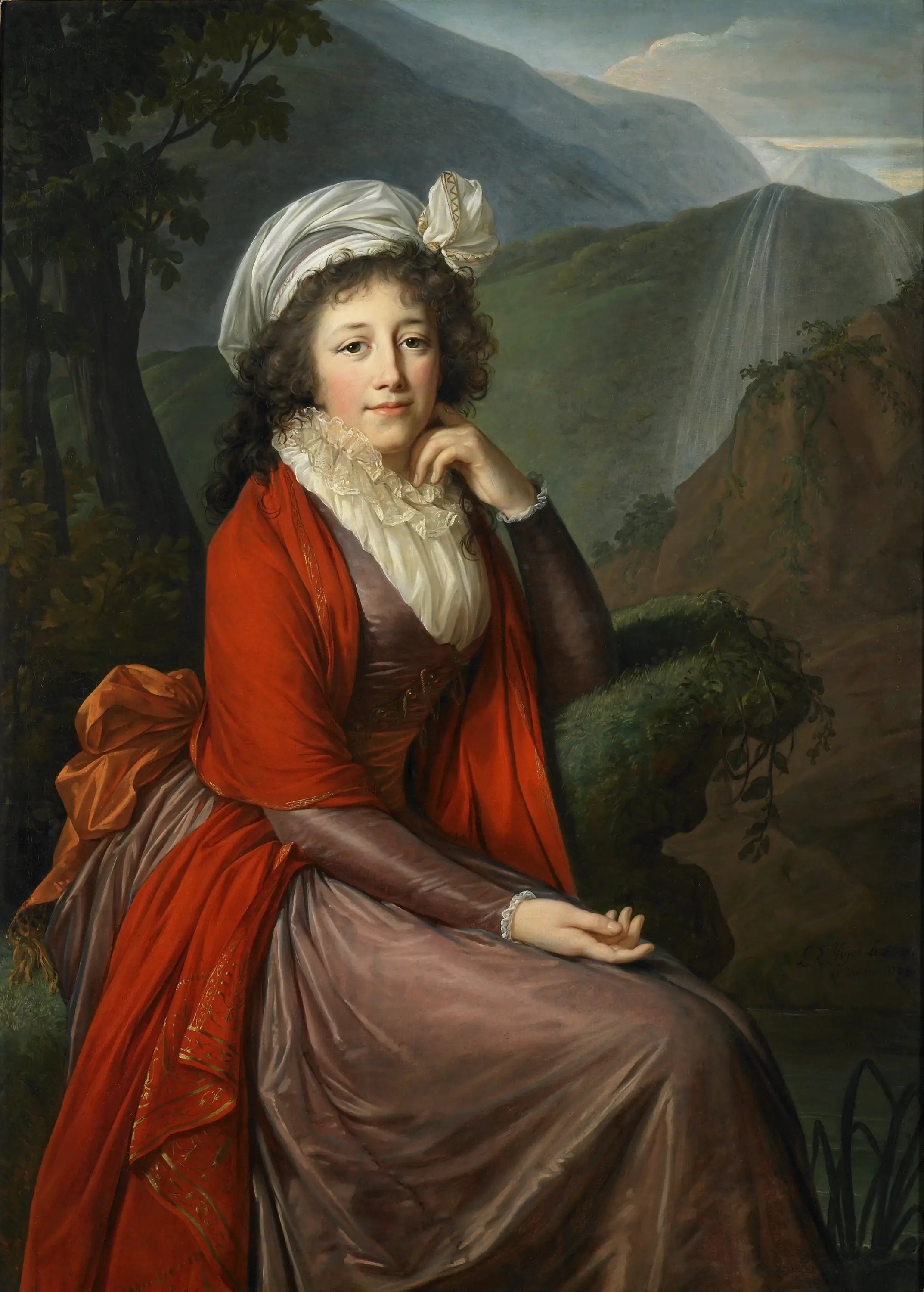 Portrait de la comtesse Maria Theresia Bucquoi née Parr (1746-1818) - Élisabeth Vigée Le Brun - Alpha Reproduction